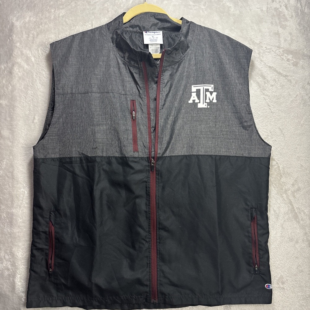 Texas A&M Aggies Champion Windbreaker Performance Vest - XL